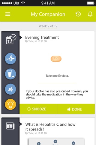 AbbVie Care (HCV) - My Companion screenshot 2