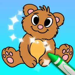 Sparkling Color Book - Coloring Pages for Boys and Girls app icon