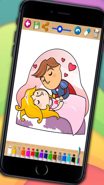 Paint classic tales – educational coloring book pages of stories for kids