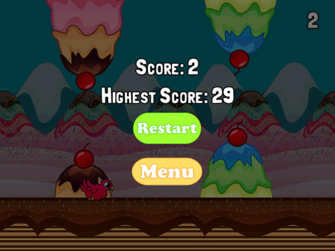 Screenshot #6 pour Flying Tiny Bird In the Land of Candies and Ice Creams