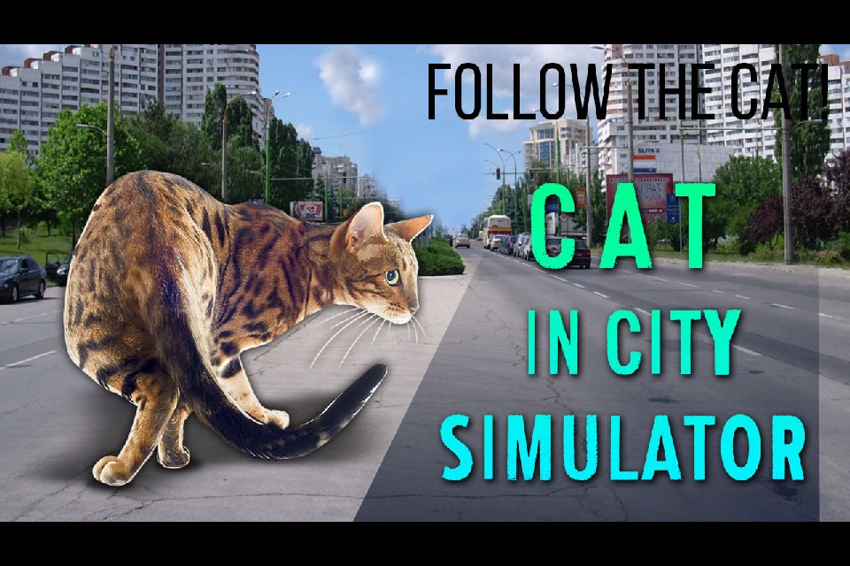 Cat In City Simulator screenshot 2