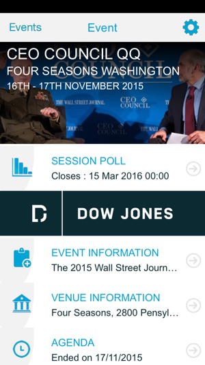 Dow Jones Events