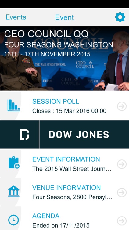 Dow Jones Events