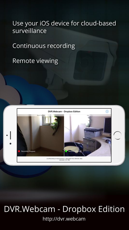 DVR.Webcam for Dropbox Users - 2.7.2 - (iOS)