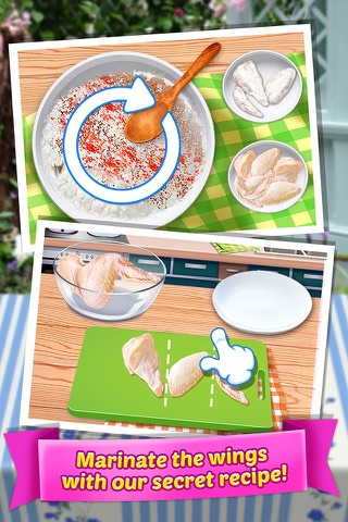 Buffalo Wings Maker: Baby Food Game screenshot 3