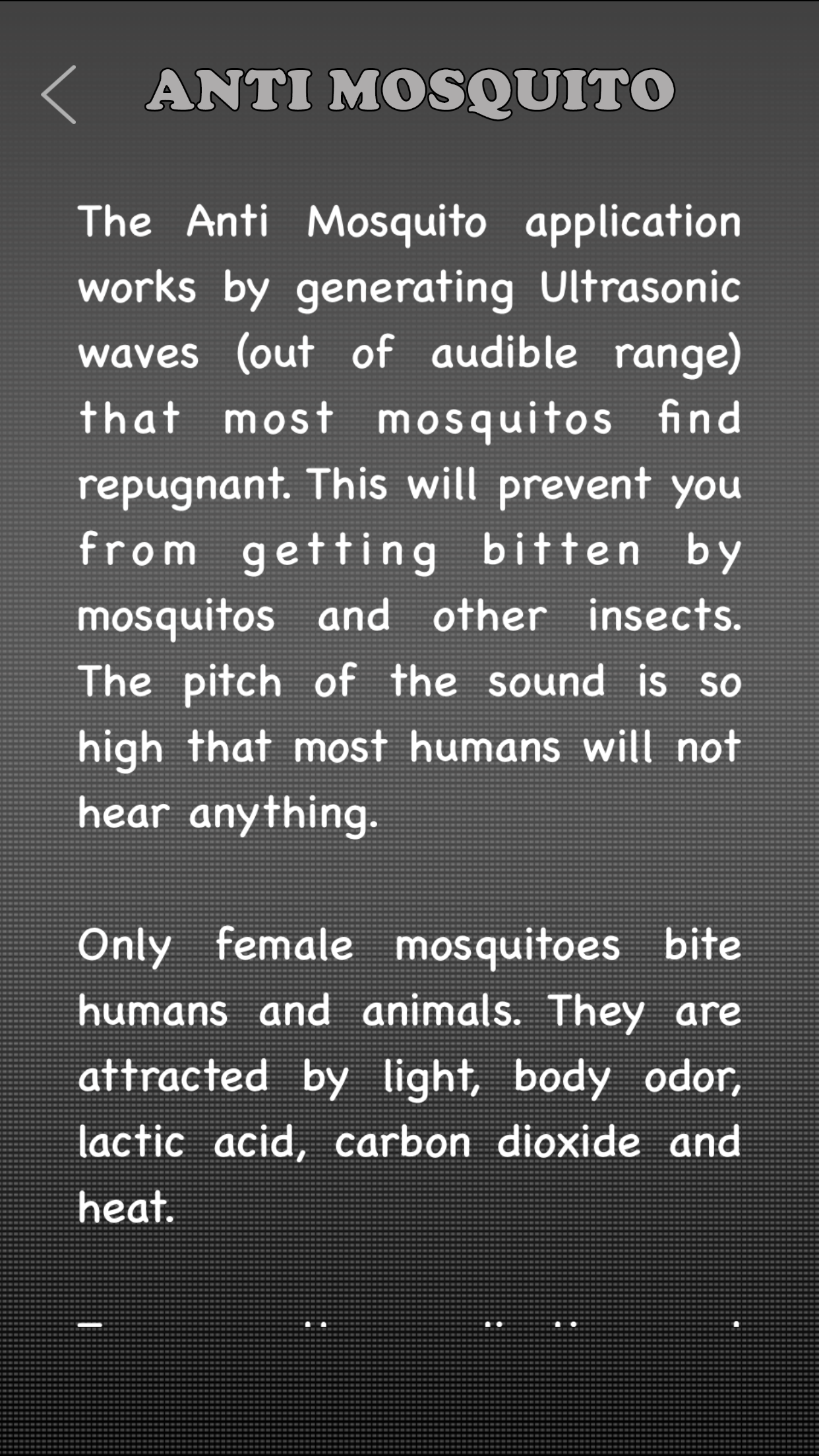 Anti Mosquito Free! screenshot 4