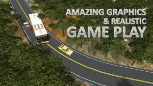 3D Offroad Tourist Bus Driver – Extreme driving & parking simulator game screenshot #1 for iPhone