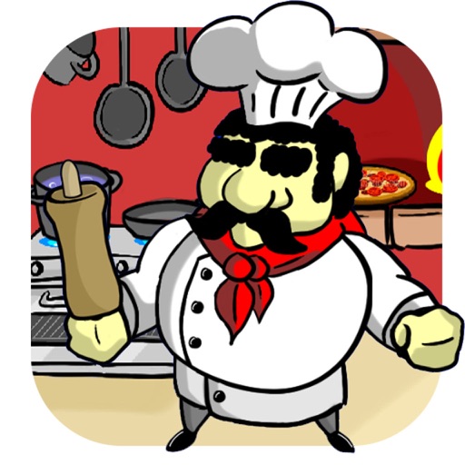 Chef Angry Pizza Hunter Kitchen iOS App