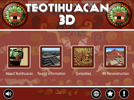 Teotihuacan 3D iPad screenshot 1 - Travel app