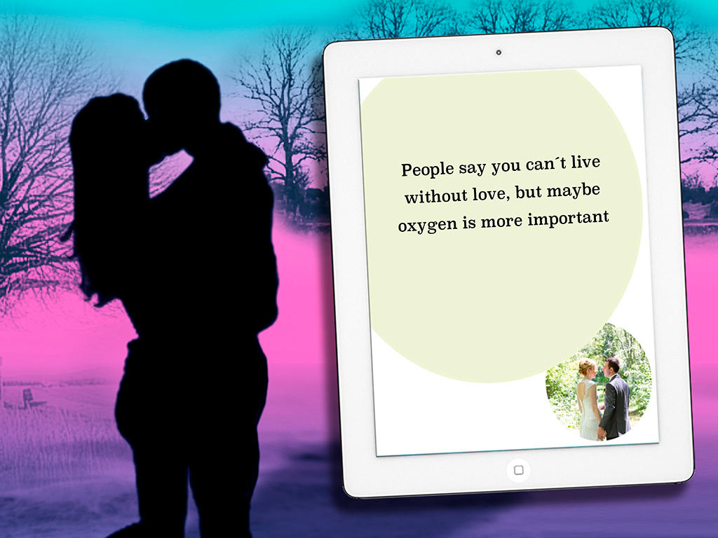 Love quotes  - Romantic photos with messages