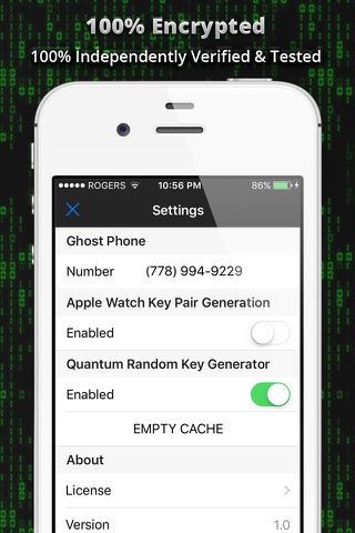 Ghost Chat - Anonymous Encryption Text Messenger screenshot 4