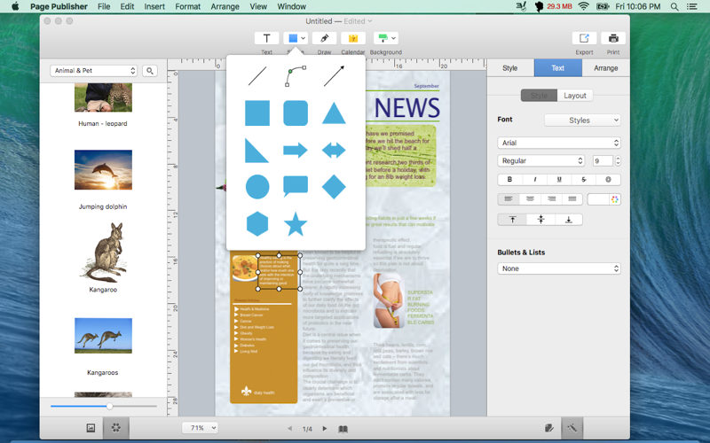 Page Publisher - Graphic design and layout maker thumbnail 1