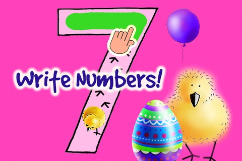 Fun Math Baby Chicks 123 – Learn to Count Write Numbers Sort Add and Subtract screenshot 4