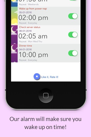 Crazy WakeUp Alarm app for heavy sleepers with spin, maths, shake and questions to wake up screenshot 3