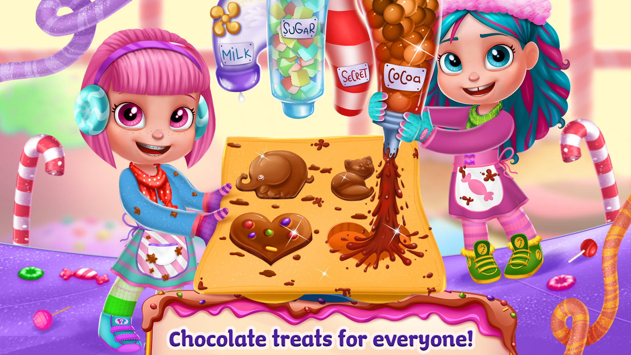 Chocolate Candy Party screenshot 5