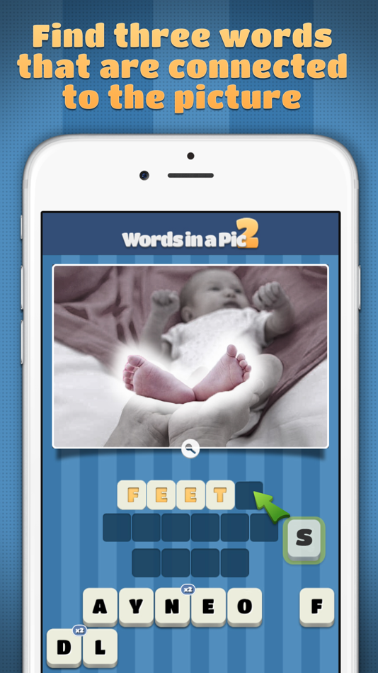 #1. Words in a Pic 2 (iOS) 由: Qiiwi Games AB