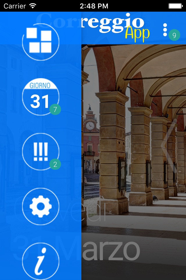 correggioAPP screenshot 2