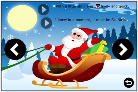 Santa on the Night Before Christmas: Videos, Games, Photos, Books & Interactive Activities for Kids by Playrific screenshot 3