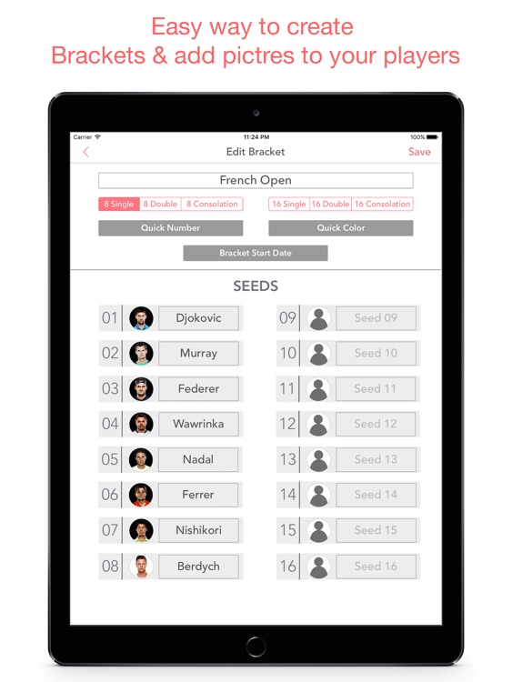 Bracket - Tournament Builder for Sports HD screenshot-3