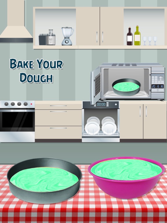 Baby Block Cake Maker - Make a cake with crazy chef bakery in this kids cooking game iPad screenshot