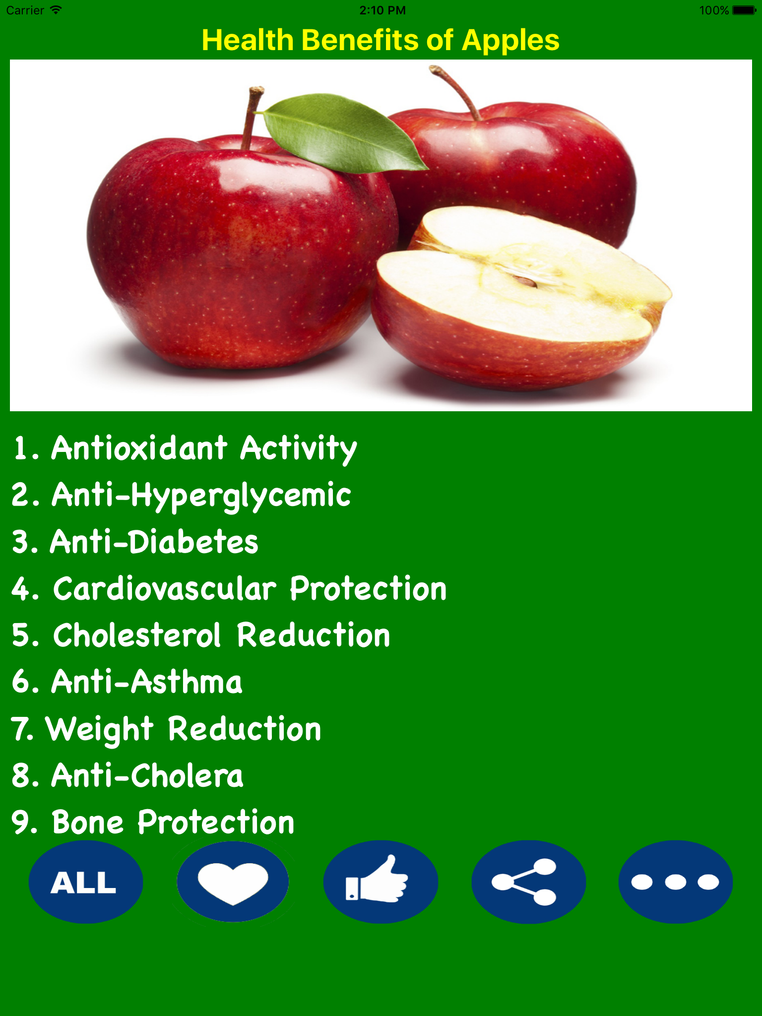 Benefits of Fruits and Vegetables