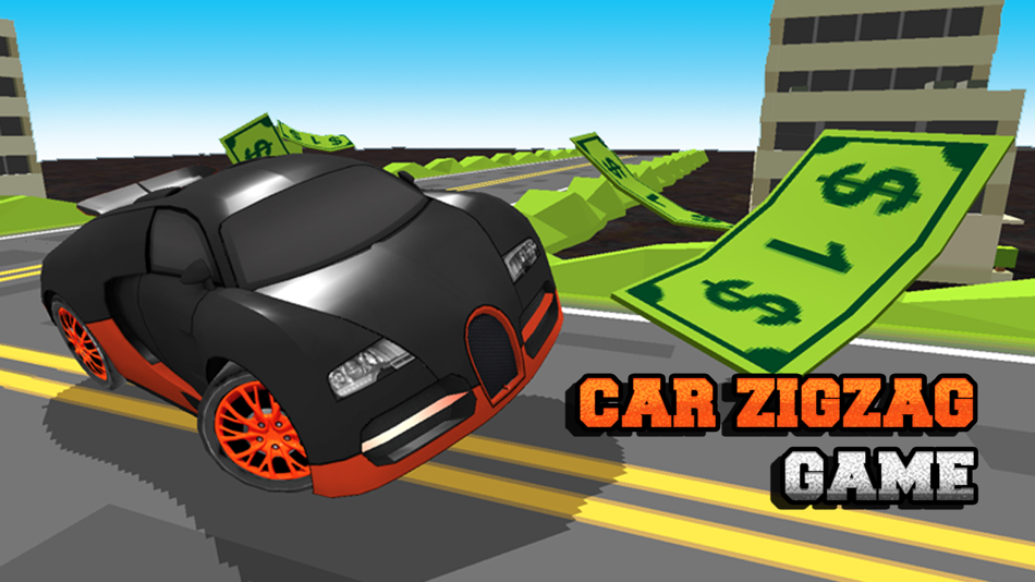 3D Zig-Zag Racing Rivals  - Drive Super-Car to Escape from Street City Run - 1.0 - (iOS)