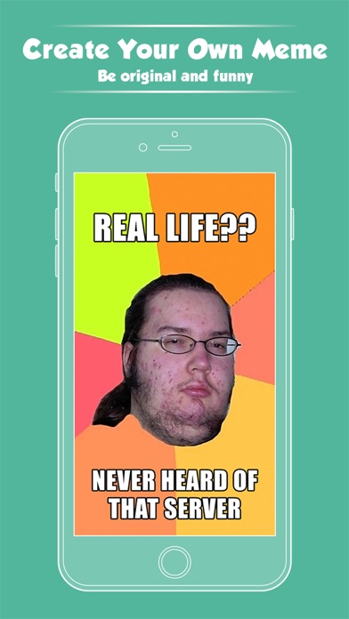 Screenshot #2 pour Funny Meme Maker Free - Create Great Memes, Generate Comic Pics Wallpapers