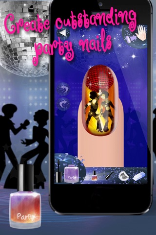 Party Nails Salon – Start Partying & Play Manicure Game.s In Beauty Make.over Spa For Girl.s screenshot 3