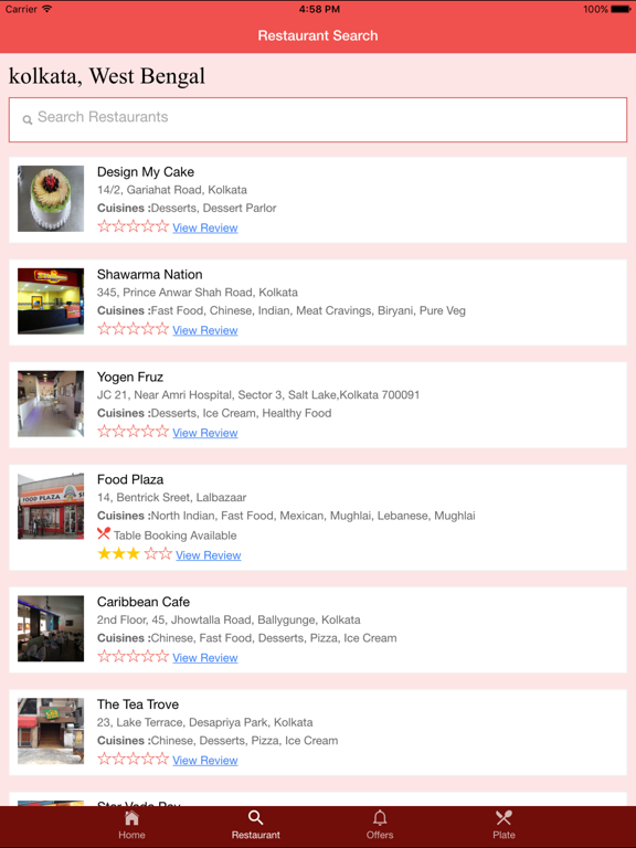 App screenshot