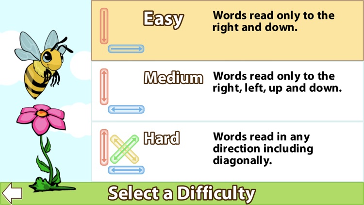 The Words and The Bees: Word Search