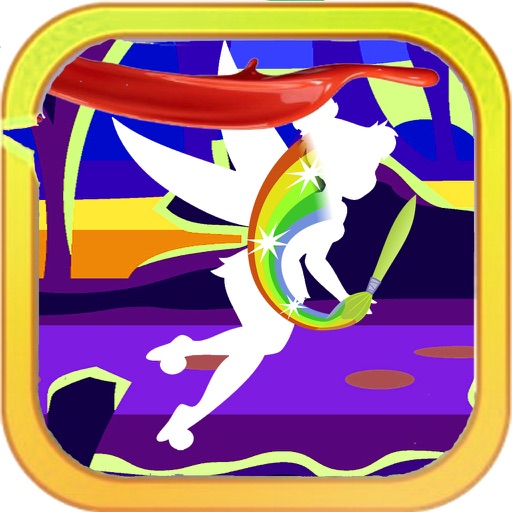 Paint Kids Tinkerbell And The Pirate Fairy Edition iOS App