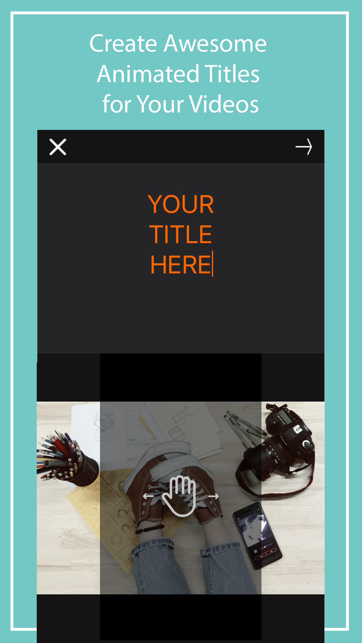 TitleUp - Easily Add Animated Texts to Videos