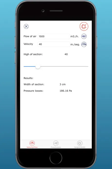 Calculadora URSA AIR