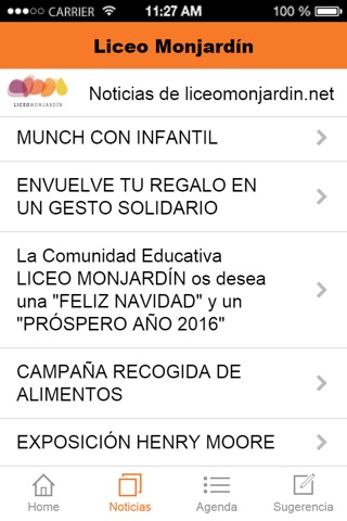 Liceo Monjardín screenshot 3