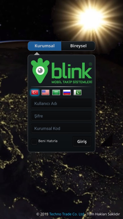 Blink Mobil Araç Takip