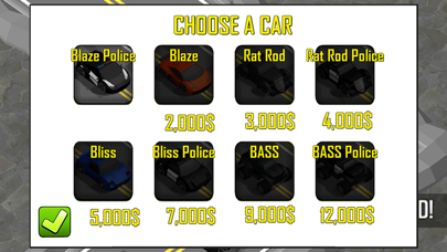 3D Zig-Zag  Car -  On The Run with Maze Road Racing Game iPhone screenshot