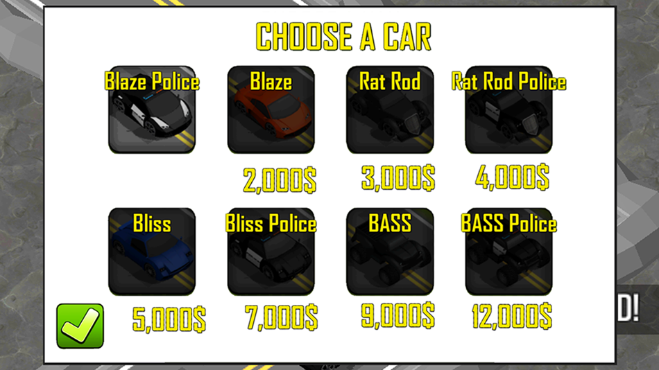 #3. 3D Zig-Zag Car - On The Run with Maze Road Racing Game (iOS) By: Siroj Chongkolwanont