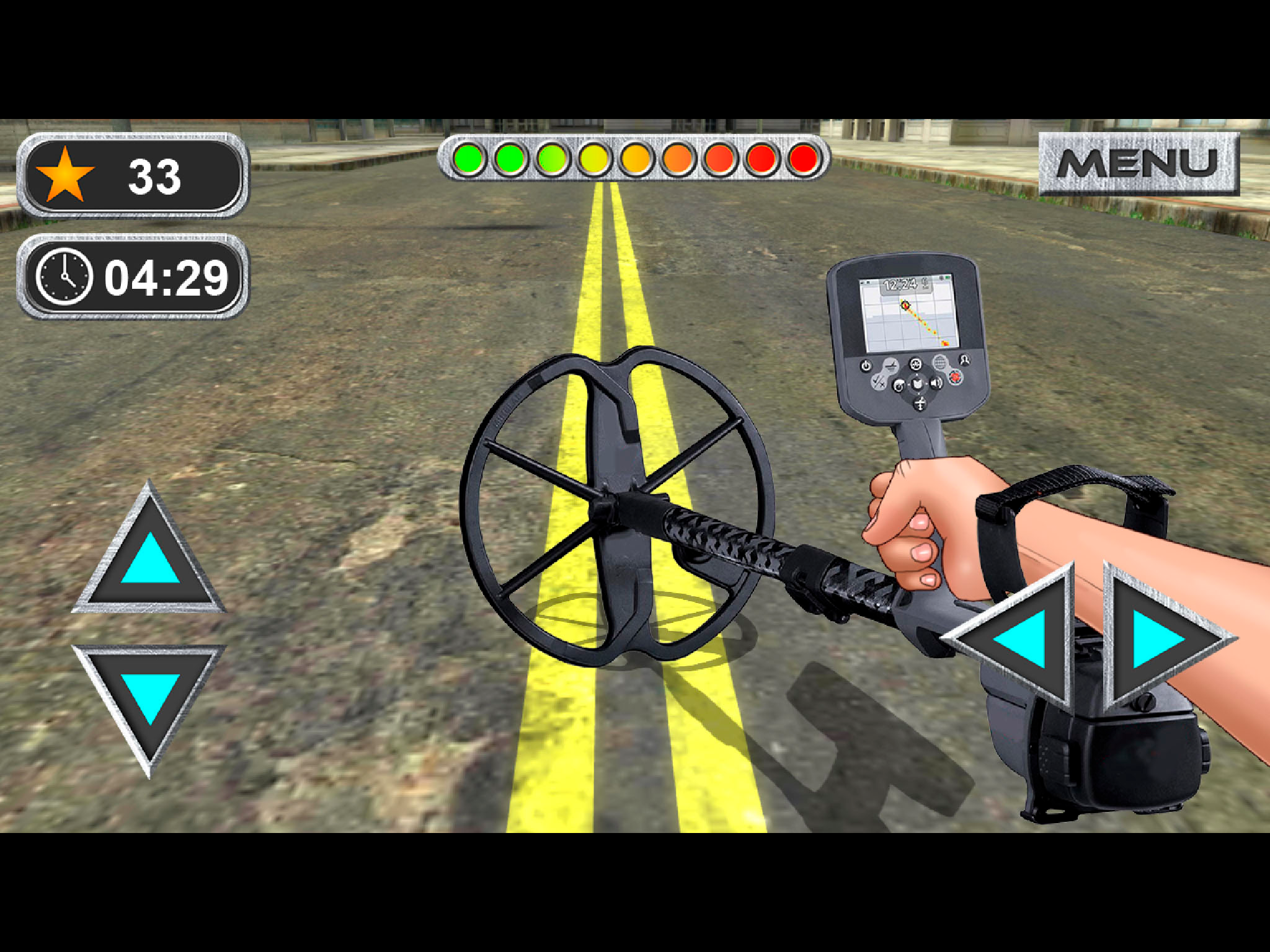 Metal Detector City Simulator