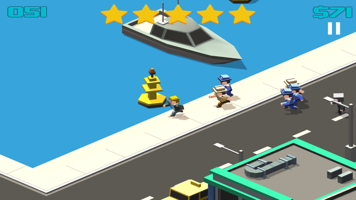 Run Pablo A Cops and Robbers Game