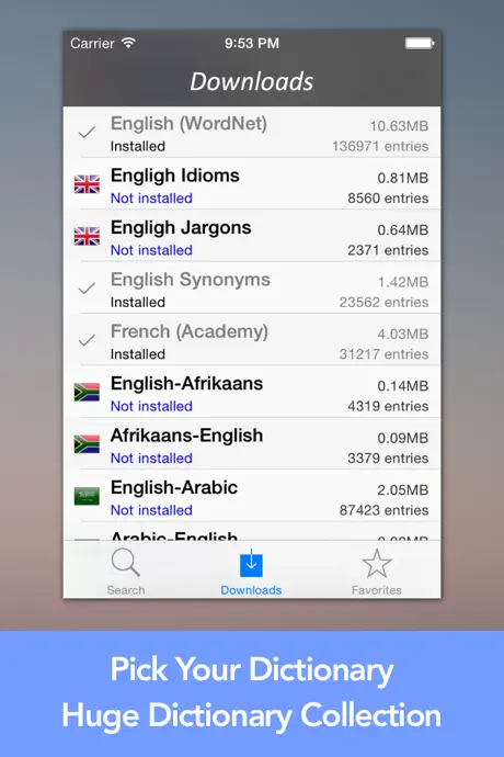 Dictionary Offline