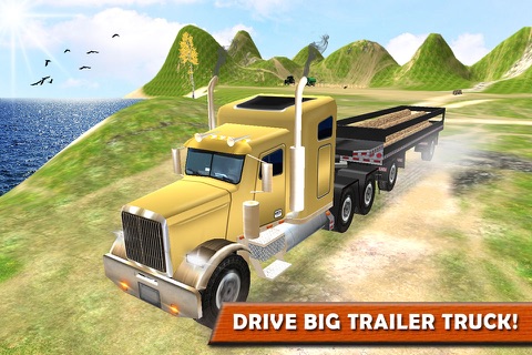 Big Farm Truck 3D: A Farming Simulator Tractor Driver Game screenshot 4