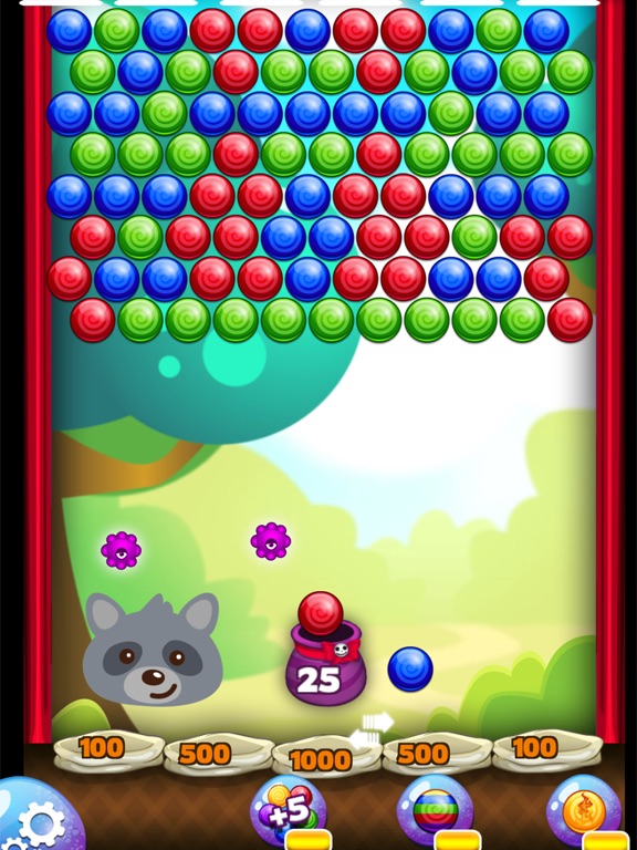 Screenshot #4 pour Animals Bubble Shooter - Forest Poppers Ball Mania
