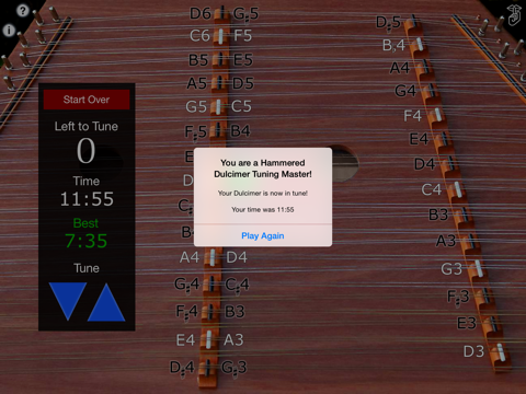 Screenshot #6 pour Tune This Dulcimer - The World's Most Annoying Musical Game