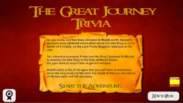 Game screenshot The Great Journey - Trivia 