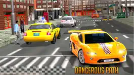 Game screenshot Real Crazy taxi driver 3D simulator free 2016: Drive sports cab in modern city apk