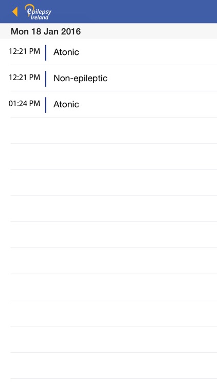 Epilepsy Ireland Diary App screenshot-4