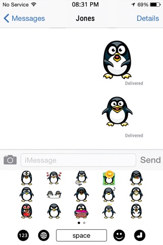 Penguin Emojis screenshot 3