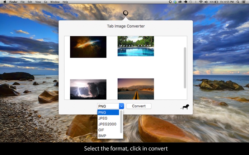 Tab Image Converter: Convert images and photos directly from your toolbar thumbnail 2