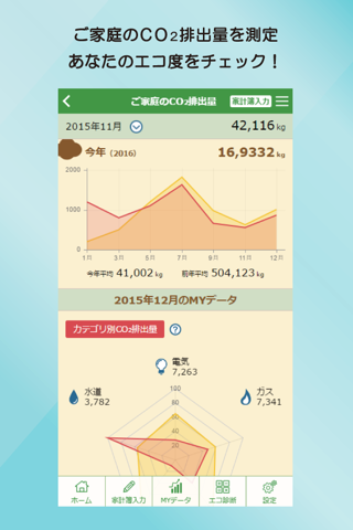 家計簿eco+ screenshot 4