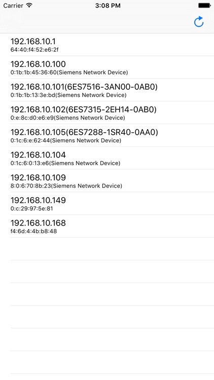 Siemens PLC Lan Scanner